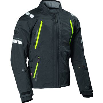 DANE Elling Black Yellow Waterproof Textile Jacket
