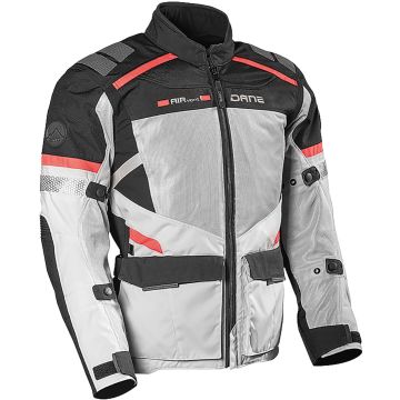 DANE Sundby Grey Black Red Textile Jacket