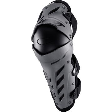 Leatt Dual Axis Grey Knee and Shin Protectors