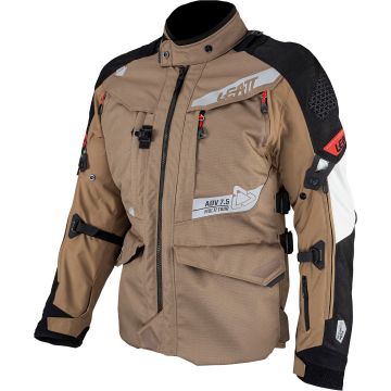 Leatt ADV MultiTour 7.5 Desert Brown Black Waterproof Textile Jacket