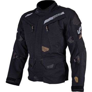 Leatt ADV DriTour 7.5 Stealth Black Grey Waterproof Textile Jacket