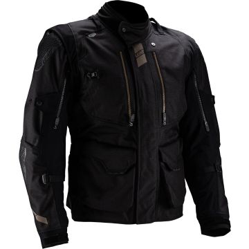 Leatt ADV MultiTour 5.5 Stealth Black Waterproof Textile Jacket