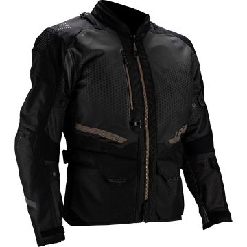 Leatt ADV FlowTour 5.5 Stealth Black Waterproof Textile Jacket