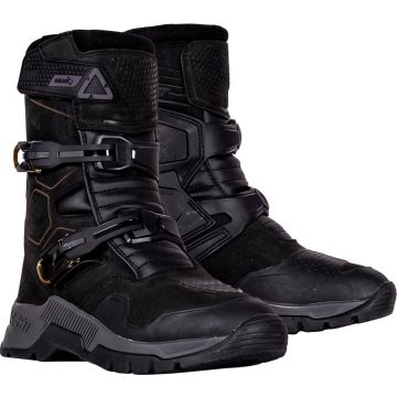 Leatt ADV HydraDri 7.5 Short Black Waterproof Motorcycle Boots