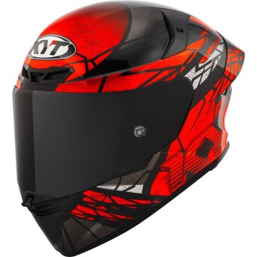 KYT TT-Revo Combustion Mat Rood Integraalhelm