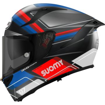 Suomy Speedstar 2 Vantage Mat Zwart Blauw Integraalhelm