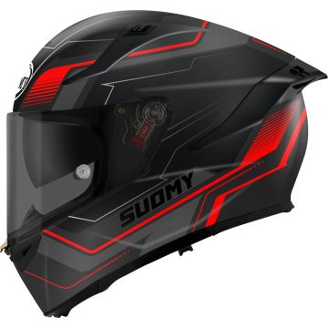 Suomy Speedstar 2 Visual Zwart Rood Integraalhelm