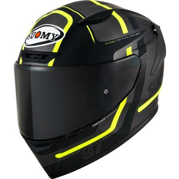 Suomy Track-1 Ninety Seven 2023 Zwart Geel Integraalhelm