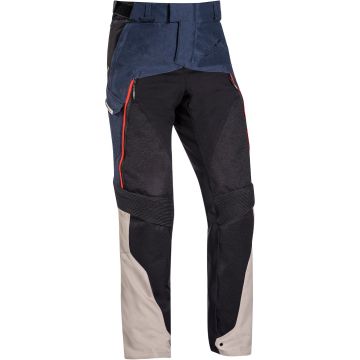 Ixon Eddas PT Grege Marineblauw Zwart Textiele Motorbroek