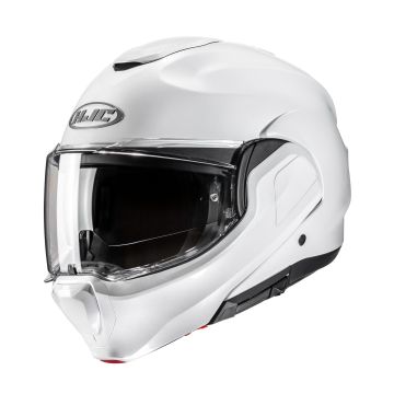 HJC F100 Solid Wit Systeemhelm