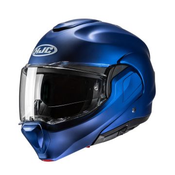 HJC F100 Solid Blauw Systeemhelm