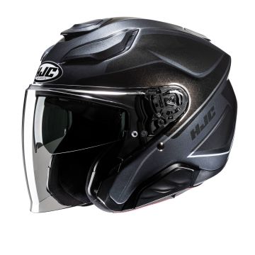 HJC F31 Ludi Donkergrijs Jethelm