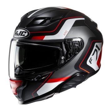 HJC F71 Arcan Zwart Rood Integraalhelm