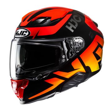 HJC F71 Bard Zwart Rood Integraalhelm