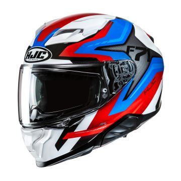 HJC F71 Fes Wit Rood Blauw Integraalhelm