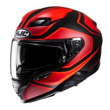HJC F71 Idle Zwart Rood Integraalhelm