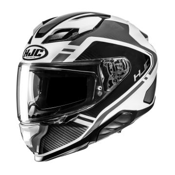 HJC F71 Tozz Zwart Grijs Wit Integraalhelm