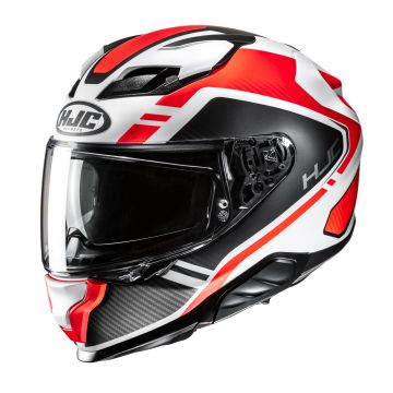 HJC F71 Tozz Zwart Wit Oranje Integraalhelm