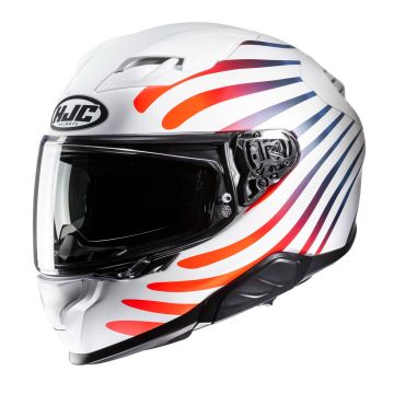 HJC F71 Zen Wit Blauw Integraalhelm