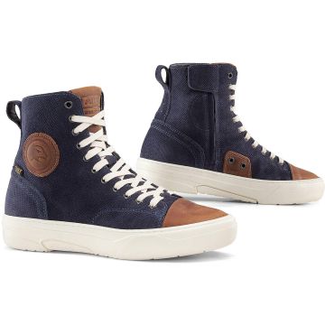 Falco Lennox 3 Perforated Blue Motorcycle Shoes