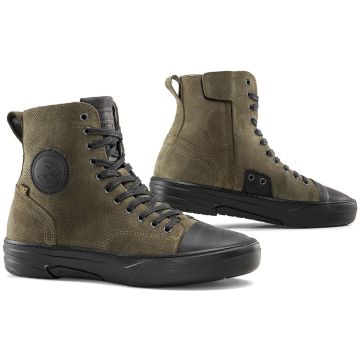 Falco Lennox 3 Perforated Olive Motorcycle Shoes