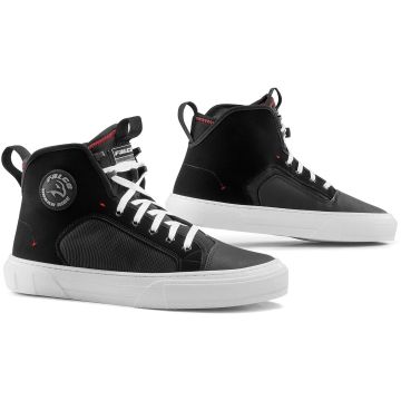 Falco Starboy 4 Black White Motorcycle Shoes