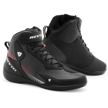 REV’IT! G-Force 2 Zwart Neon Rood Motorschoenen