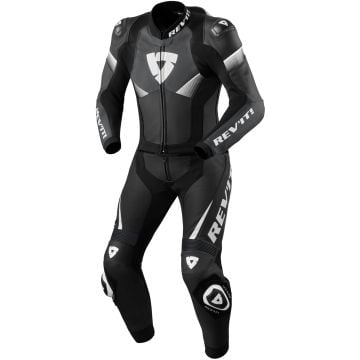 REV’IT! Argon 2 Zwart Wit 2-Delig Motorpak