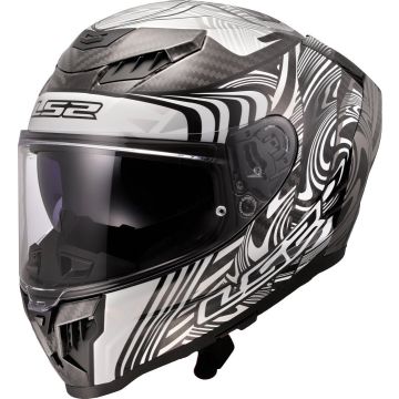 LS2 FF807 Dragon Enthum Zilver Integraalhelm