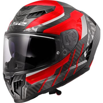 LS2 FF807 Dragon Trax Rood Integraalhelm