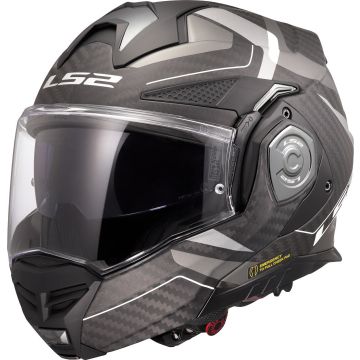 LS2 FF901 Advant X C Horizon Zilver Grijs 06 Systeemhelm