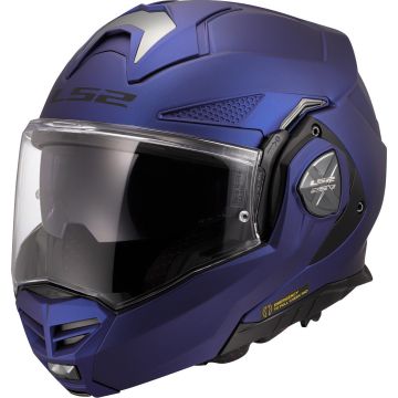 LS2 FF901 Advant X Solid Navy Blauw 06 Systeemhelm