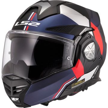 LS2 FF901 Advant X Ultra Blauw Rood 06 Systeemhelm