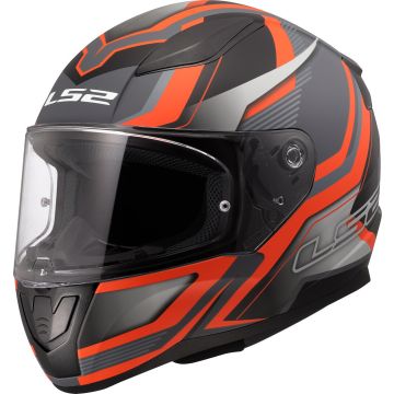 LS2 FF353 Rapid II Flitz Oranje Grijs 06 Integraalhelm