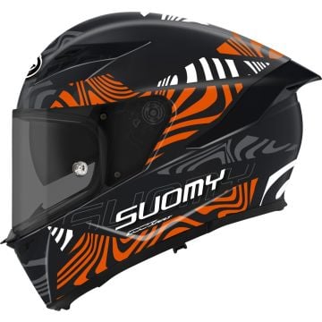Suomy Stellar 2 Molten Zwart Oranje Integraalhelm
