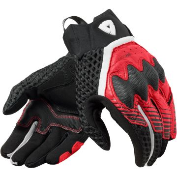 REV’IT! Veloz Zwart Rood Handschoenen