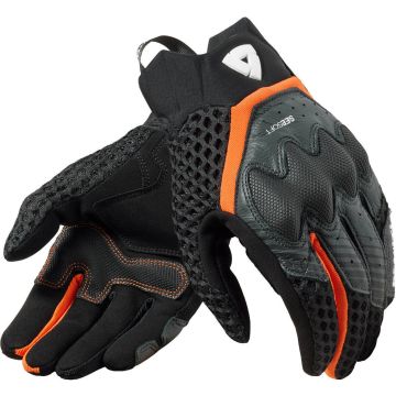 REV’IT! Veloz Zwart Oranje Handschoenen
