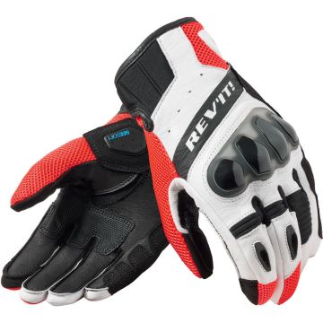 REV’IT! Ritmo Zwart Neon Rood Handschoenen
