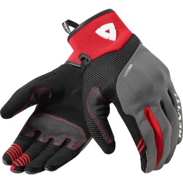 REV’IT! Endo Grijs Rood Handschoenen
