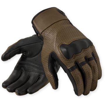 REV’IT! New Heights Bruin Zwart Handschoenen