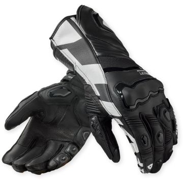 REV’IT! Jerez 4 Zwart Wit Handschoenen