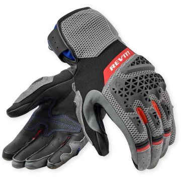 REV’IT! Sand 5 Dames Grijs Rood Handschoenen