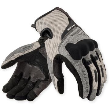 REV’IT! Cavern Licht Grijs Zwart Handschoenen