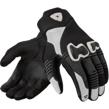 REV’IT! Kinetic 2 Zwart Wit Handschoenen