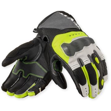 REV’IT! Blaze Licht Grijs Neon Geel Handschoenen