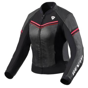 REV'IT! Median Ladies Jas Zwart Roze