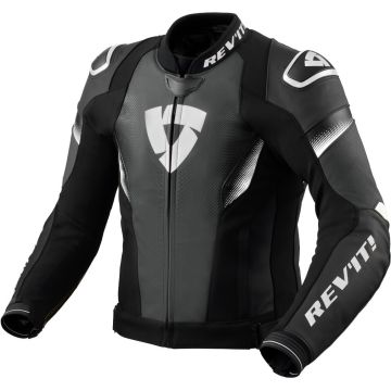 REV’IT! Control Zwart Wit Motorjas