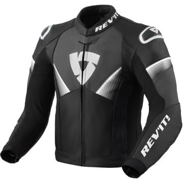REV’IT! Argon 2 Zwart Wit Motorjas
