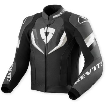 REV’IT! Quantum 3 Zwart Antraciet Motorjas
