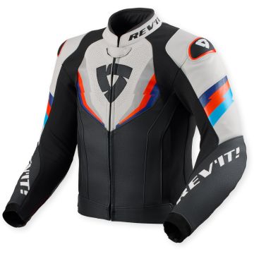 REV’IT! Quantum 3 Zwart Licht Grijs Motorjas